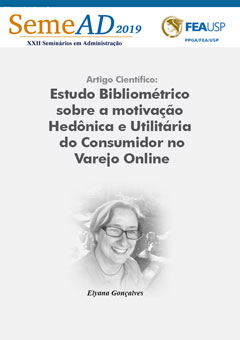 Artigo Científico de Elyana Gonçalves no SEMEAD - Seminário em Administração